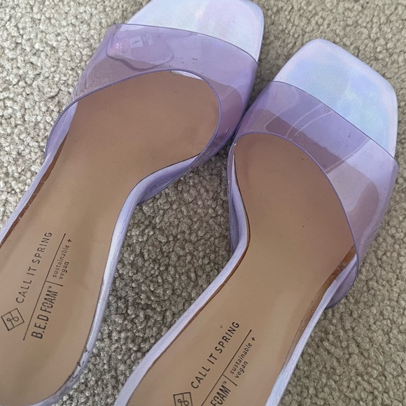 Spring Purple Heels - Picture 2 of 3